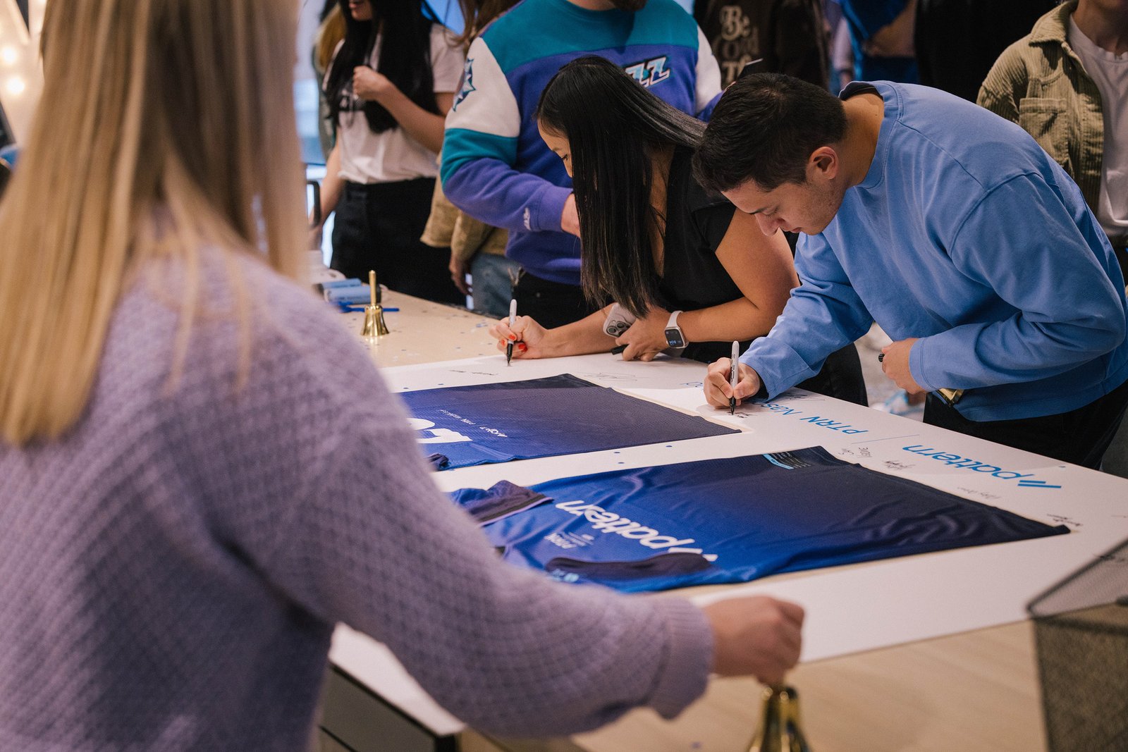 Pattern IPO celebration and signing