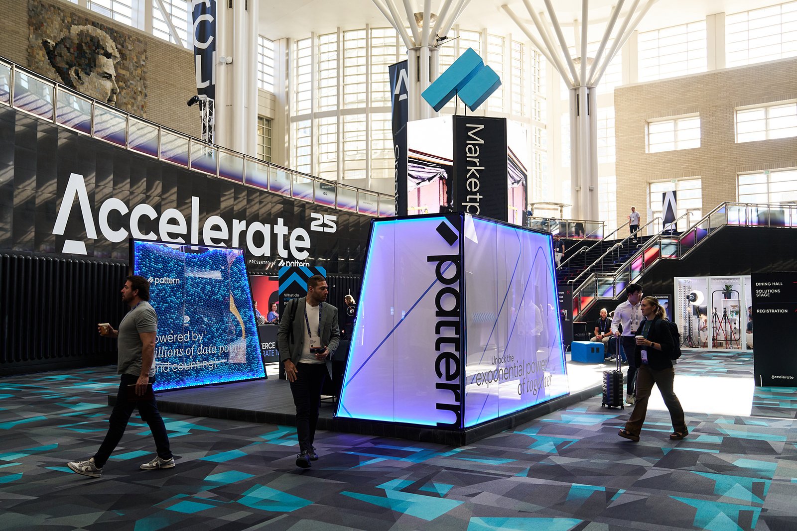 Accelerate event branding and exhibition